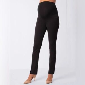 Seraphine maternity straight-leg work pants, size 12